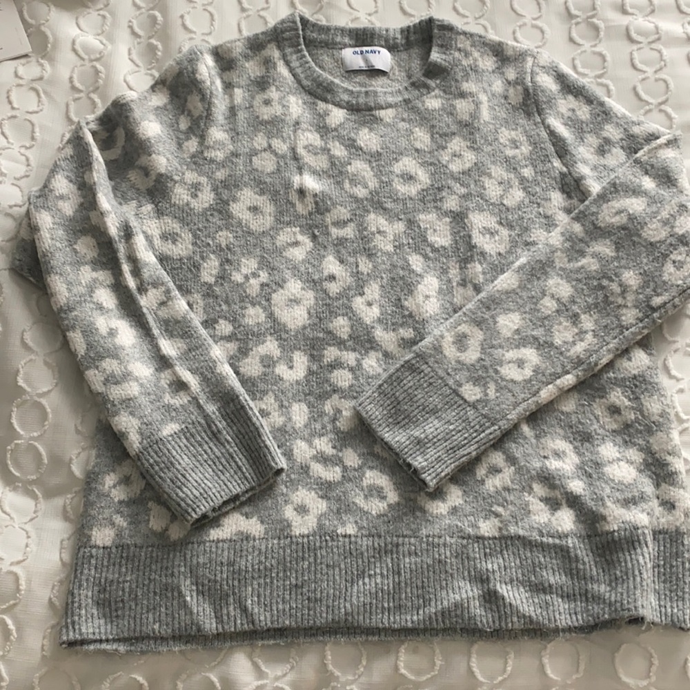 Old Navy Leopard Sweater